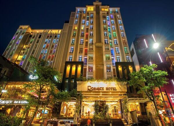 Hue hotel near walking street